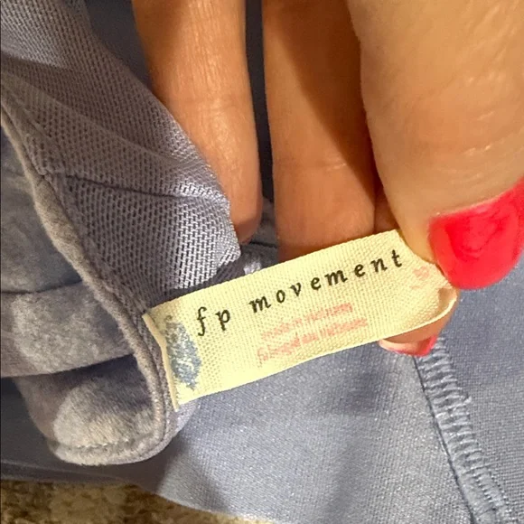 FP Movement by Free People Lavender Seamless Crop Tank & High-Waist Leggings Set - Picture 11 of 11